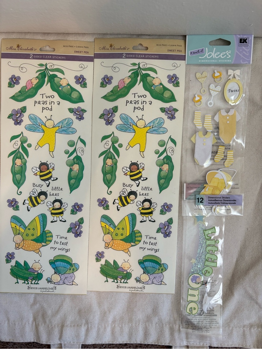 Baby themed Stickers Lot